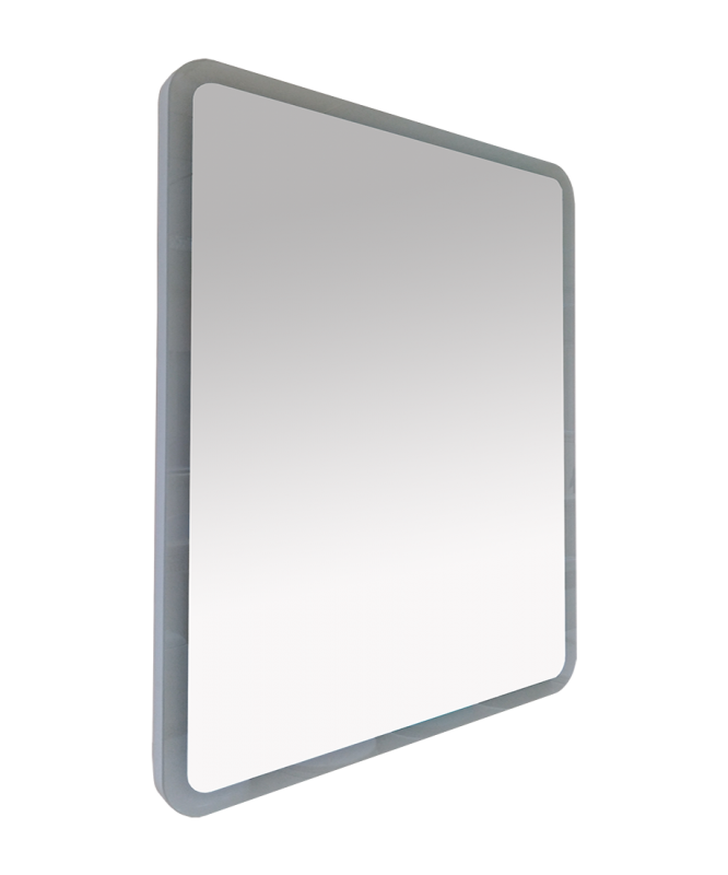 Misty 3 Неон - Зеркало LED 1000х800 сенсор на корпусе (с круглыми углами)