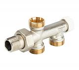 LUXOR  M351/A Блок с нижней подводкой для двухтрубной системы, евроконус