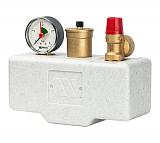 Watts  KSG 30/20M-ISO Группа безопасности в теплоизоляции 3 бар (до 100 кВт)