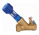 Cimberio Клапан балансировочный ручной 747ОТ 3/4"  обычн. латунь Kvs=4,1 PN25 BB с встроен. изм. диафрагмой C