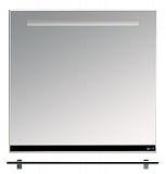 Misty Джулия - 85 Зеркало  с  полочкой 12 мм черное Л-Джу03085-0210