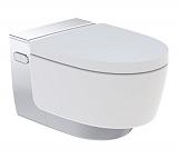 AquaClean Mera Comfort подвесной унитаз-биде, хромированная вставка