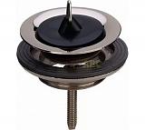 100261 выпуск для раковины (латунь), с пробкой, 1 1/4 x 60, хром