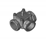 Meibes DN25 трехходовой смесительный клапан, внутренняя резьба.