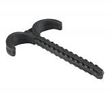 STOUT  Дюбель-крюк двойной, для труб д.25мм, длина 80мм