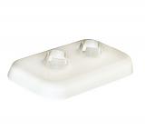 LUXOR Розетка двойная декоративая M 531 (межосевое 40 мм для M87,282,341,351)