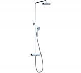 Душевая стойка с термостатическим смесителем и ручным душем TE 091.00/150