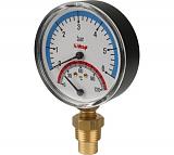 Itap  484 1/2 Термоманометр, боковое подключение ITAP