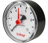 Itap  483 1/4 Манометр осевое  подключение 10 бар