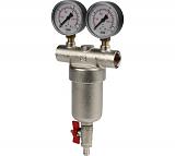 Itap  189 3/4 Фильтр сетчатый муфтовый 100 мкр. с 2 манометрами и спускником