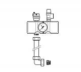 Vaillant  Группа безопасности 3 бара, манометр, воздухоотводчик в теплоиз.