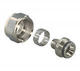 Uponor FLEX-X зажимной адаптер из покрытой латуни PE-X 16X1,8/2,0-3/4"ВР Евроконус