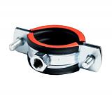 Трубный хомут DGR с гайкой 3/4" (23-28)М8