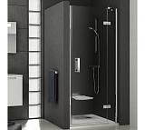 SMSD2-100 B-L хром+тpанспаpент SmartLine душевая дверь