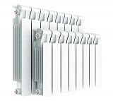 Радиатор монолитный биметаллический Rifar Monolit 500 x 4 боковое подключение 1/2"