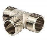 STOUT  Тройник НН никелированный 1"X1"X1"