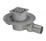 Viega  Трап для ванной комнаты Advantix с мокрым затвором (горизонтальный выпуск)