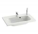 Умывальник CHROME 800 белый с отверстиями