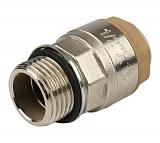 Itap  618 1/2х16 Соединение прямое HP никелированное с уплотнительным концом