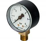 Манометр радиальный Dn 50мм 1/4" 0-6 бар STOUT