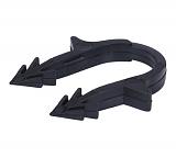 STOUT Скоба якорная для труб д.16-20мм, цвет черный