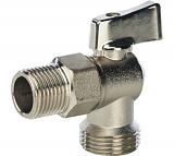 STOUT  1/2 на 3/4 Кран шаровой угловой для стиральных машин