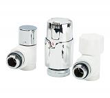 LUXOR Термостатический комплект 1/2 EK угловой KT 259/A