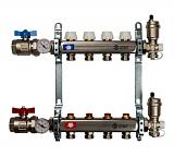 STOUT  Коллектор из нержавеющей стали в сборе без расходомеров 4 вых.