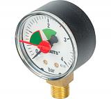 Watts  F+R201(MHR) 50/4x1/4"  Манометр радиальный 50мм, 0-4 бар