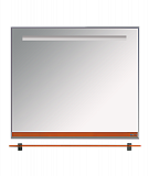 Misty Джулия - 90 Зеркало  с  полочкой 12 мм оранжевое Л-Джу03090-1310