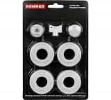 ROMMER  1/2 монтажный комплект 7 в 1 (RAL9016)