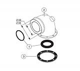 PROTHERM  K5D Protherm Колено с фланцем d 60/100мм  90гр