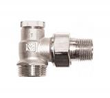 HERZ  ГЕРЦ-RL-1, угловой Соединитель для радиатора с уплотнением )3сфера-конус)4 1/2" x 3/4"EK