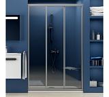 ASDP3-120 белая+грапе, Supernova душевая дверь раздвижная,