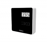 TECH ST-294 v1 Проводной комнатный двухпозиционный терморегулятор, черный