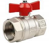 STOUT  Кран шаровой стандартнопроходной, ВР/ВР, ручка бабочка 1"