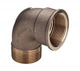 Viega  Угольник НР-ВР 90°  (бронза) 1"