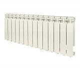 STOUT Bravo 350 14 секций радиатор алюминиевый боковое подключение