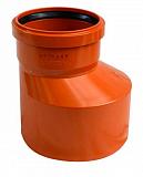 Переход наружной канализации 160х110 рыжий