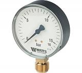Watts  F+R200(MDR) 80/16x1/2" Манометр радиальный 80мм, 0-16 бар