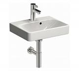 Smyle раковина с переливом и отв.под смес.450*360