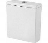 05540(70590) STREET SQUARE бачок с двойной кнопкой и механизмом 3/4л, задний левый подвод воды