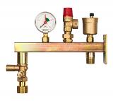 Watts  GAG/KAV 3/4 Группа подключения мембранного бака 3 бар