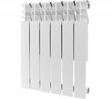 ROMMER  Plus 500 6 секций радиатор алюминиевый (RAL9016)