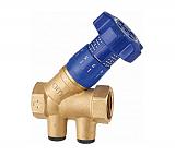 Cimberio Клапан балансировочный ручной 787ОТ/2R 1/2" обычн. латунь  Kvs=3,94 PN25 BB без изм. ниппелей Cimberio