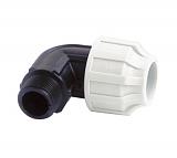 STP Переходник угловой НР для труб ПНД 25x3/4"